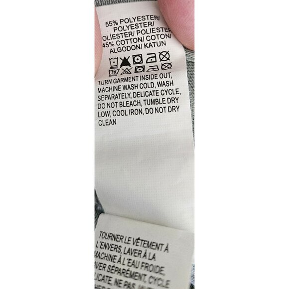 Lucky Brand Venice Burnout Mens Short Sleeve V Neck Tee Shirt Size L Green - Picture 7 of 7